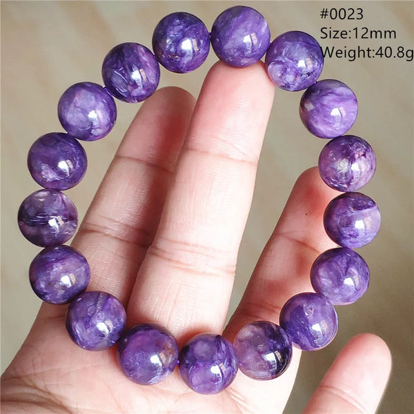 Purple Charoite Bracelet-ToShay.org