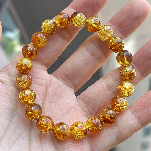 Yellow Amber Bracelet-ToShay.org