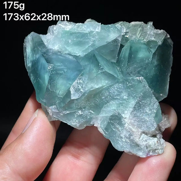 Blue Fluorite Cube Crystal-ToShay.org