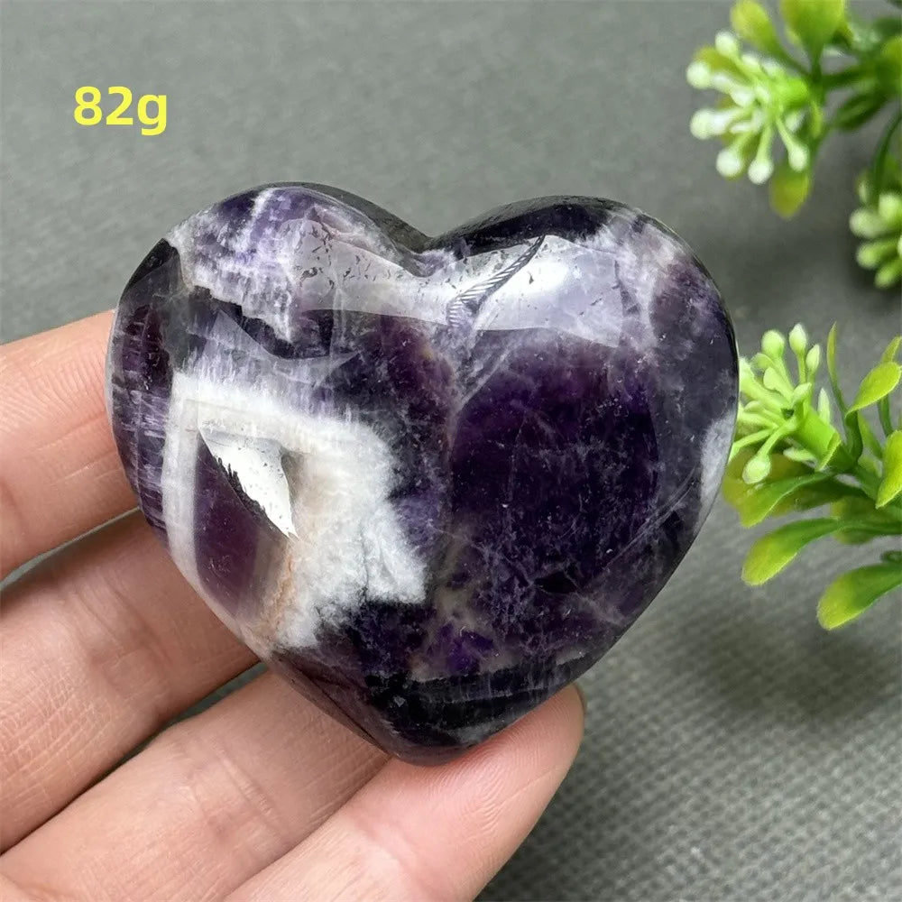 Purple Dream Amethyst Heart-ToShay.org