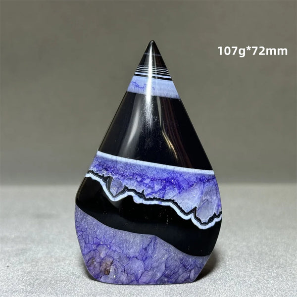Purple Agate Flame-ToShay.org