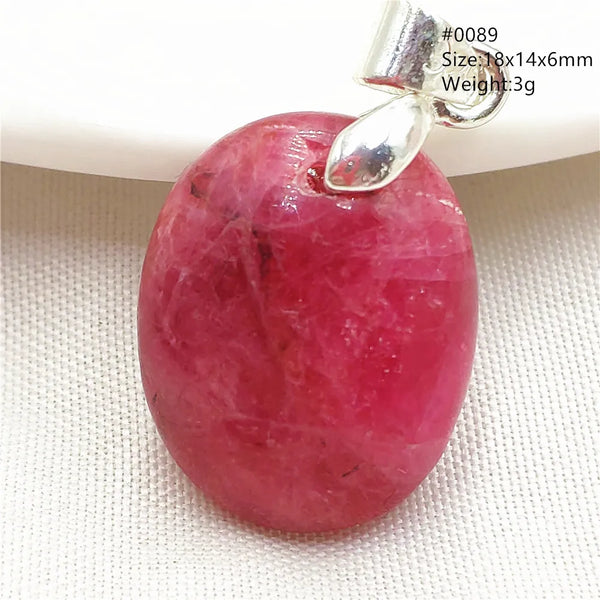 Red Rhodonite Pendant-ToShay.org
