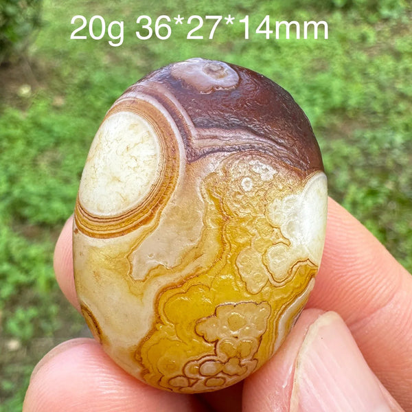 Brown Gobi Eye Agate-ToShay.org