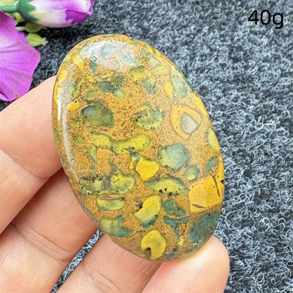 Yellow Yulin Opal Stone-ToShay.org