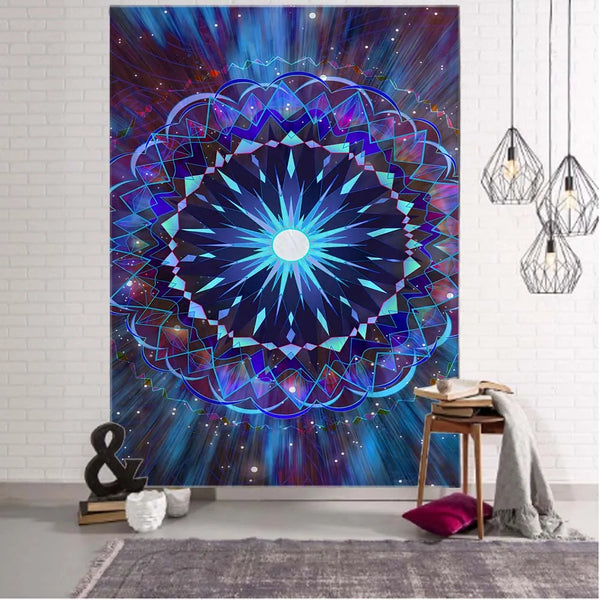 Psychedelic Art Print Tapestry-ToShay.org