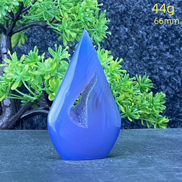 Blue Lace Agate Flame-ToShay.org