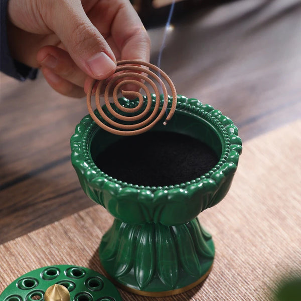Lotus Incense Burner-ToShay.org