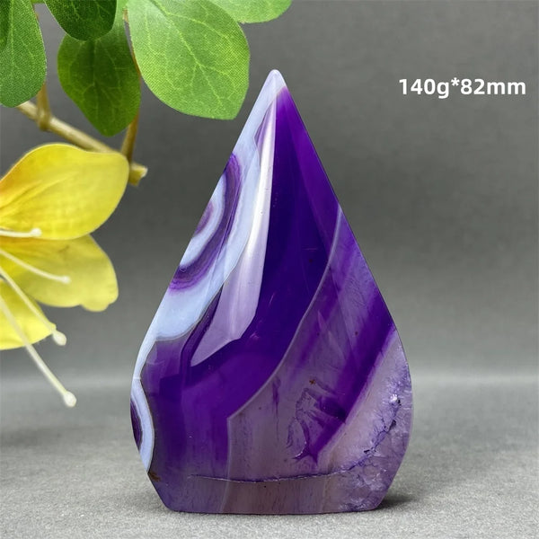 Purple Agate Torch-ToShay.org