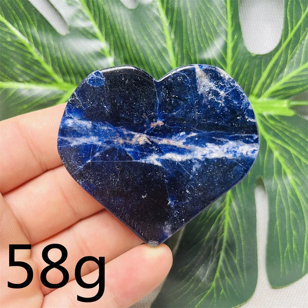 Blue Sodalite Heart-ToShay.org