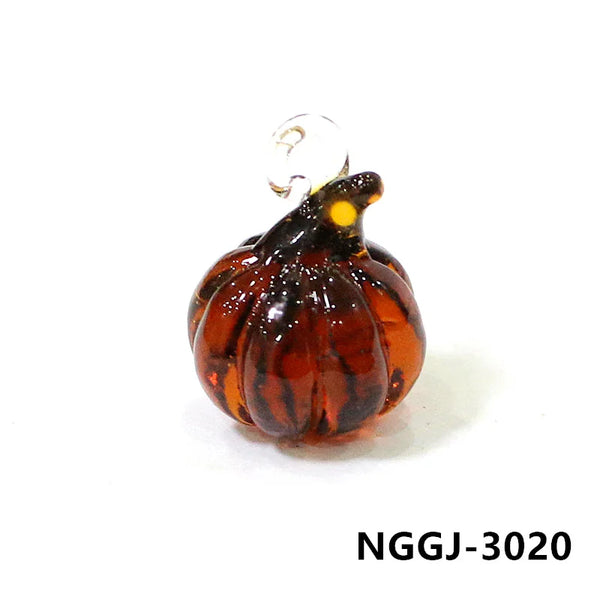 Glass Pumpkin Pendants-ToShay.org