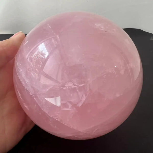 Pink Rose Quartz Ball-ToShay.org