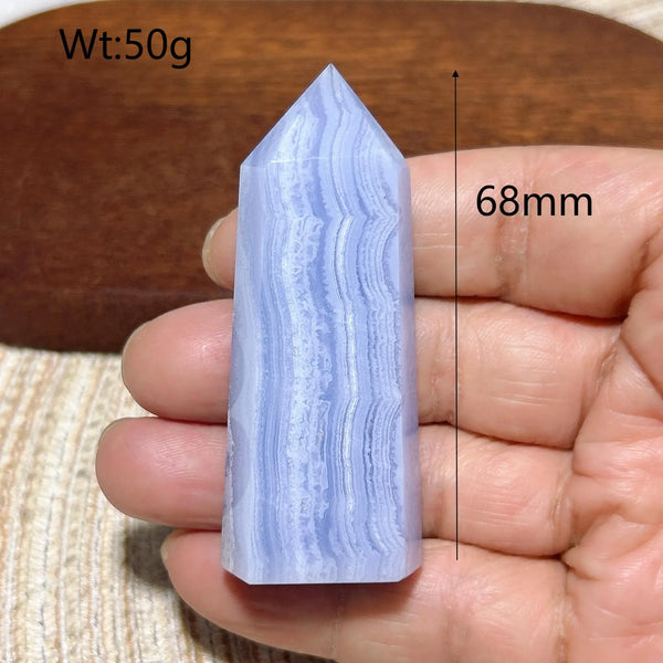 Blue Lace Agate Point-ToShay.org