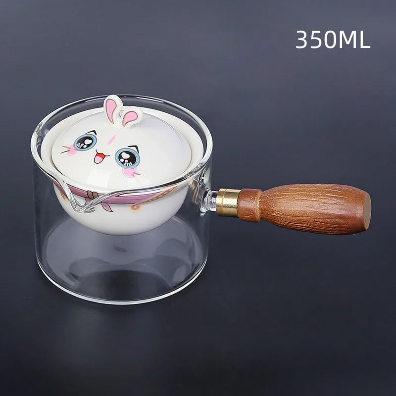 Glazed Ceramic Rotation Tea Maker-ToShay.org