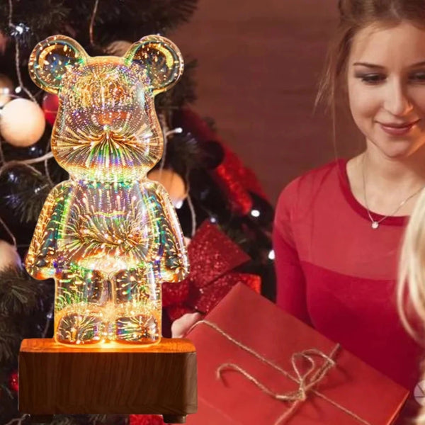 Fireworks Bear Night Light-ToShay.org