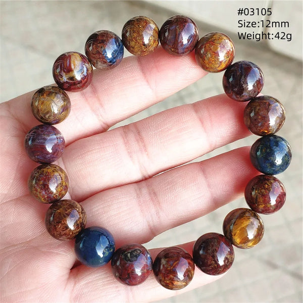Blue Red Pietersite Bracelet-ToShay.org
