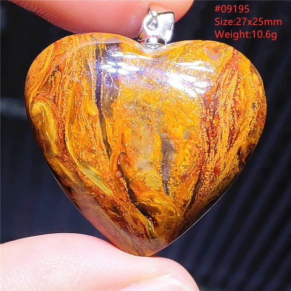 Blue Pietersite Chatoyant Pendant-ToShay.org