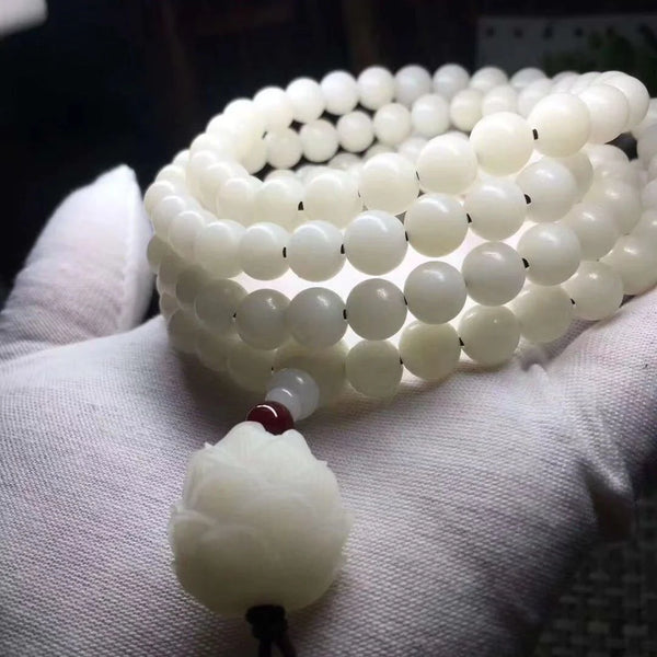 White Jade Bodhi Root-ToShay.org