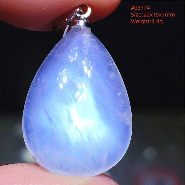 Blue Light Moonstone Pendant-ToShay.org