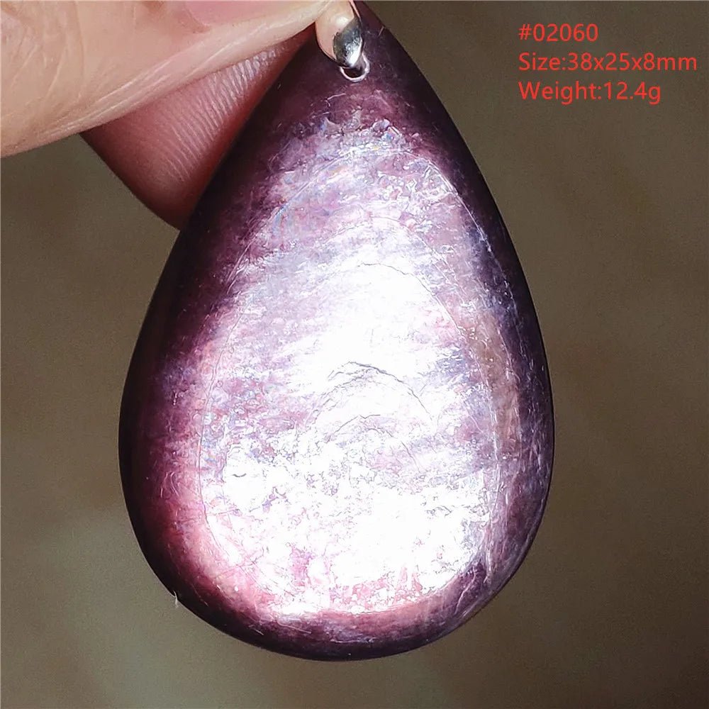 Purple Lepidolite Pendant-ToShay.org