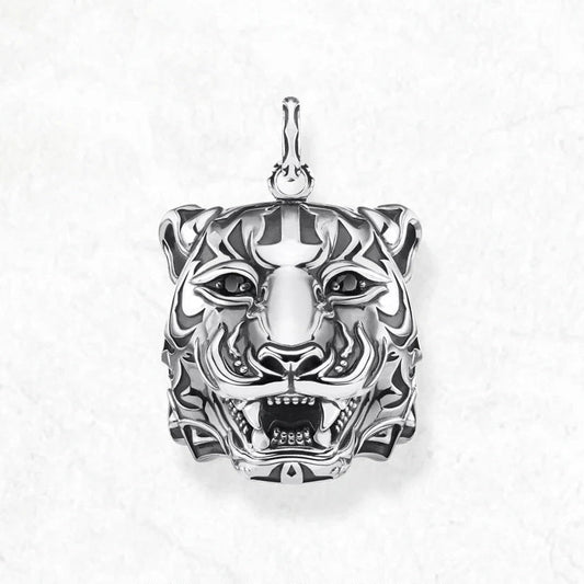 Silver Tiger Pendant-ToShay.org