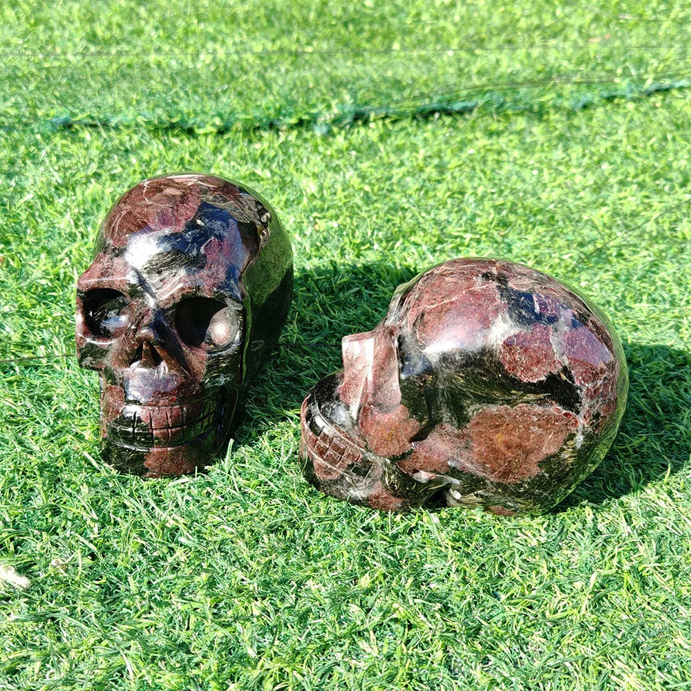 Red Garnet Skull-ToShay.org
