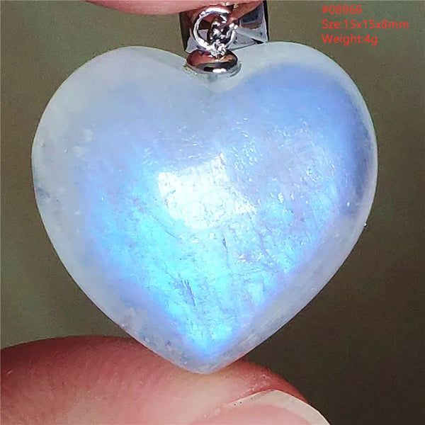 Blue Light Moonstone Pendant-ToShay.org