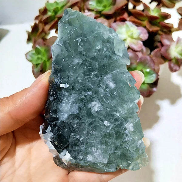 Blue Fluorite Crystal-ToShay.org