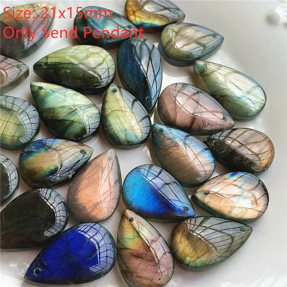 Rainbow Labradorite Pendant-ToShay.org