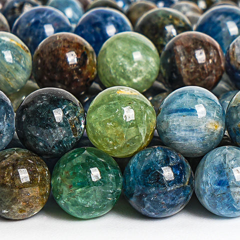 Green Blue Kyanite Beads-ToShay.org