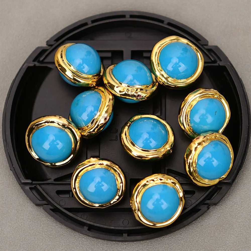 Blue Turquoise Jade Beads-ToShay.org