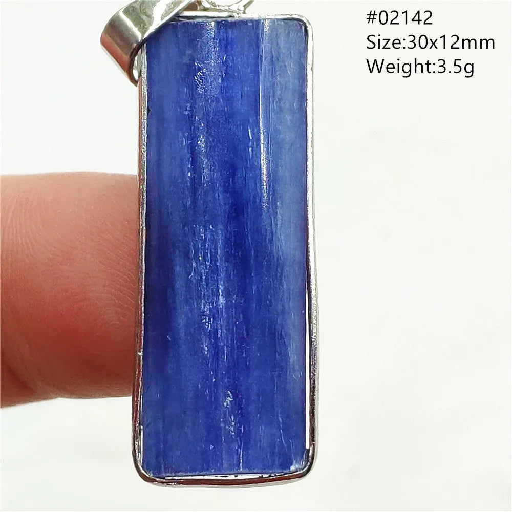 Blue Kyanite Cat Eye Pendant-ToShay.org