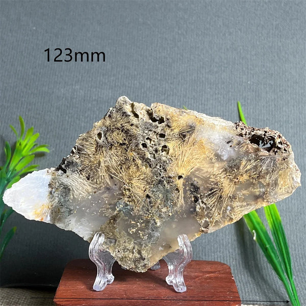 Yellow Hair Agate Slab-ToShay.org
