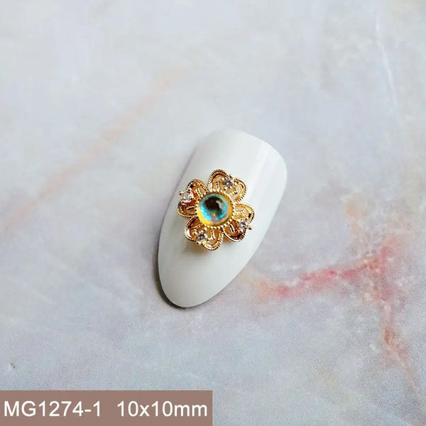 Mixed Gold Crystal Charms-ToShay.org