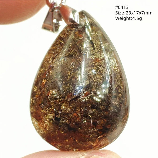 Black Rutilated Copper Quartz-ToShay.org