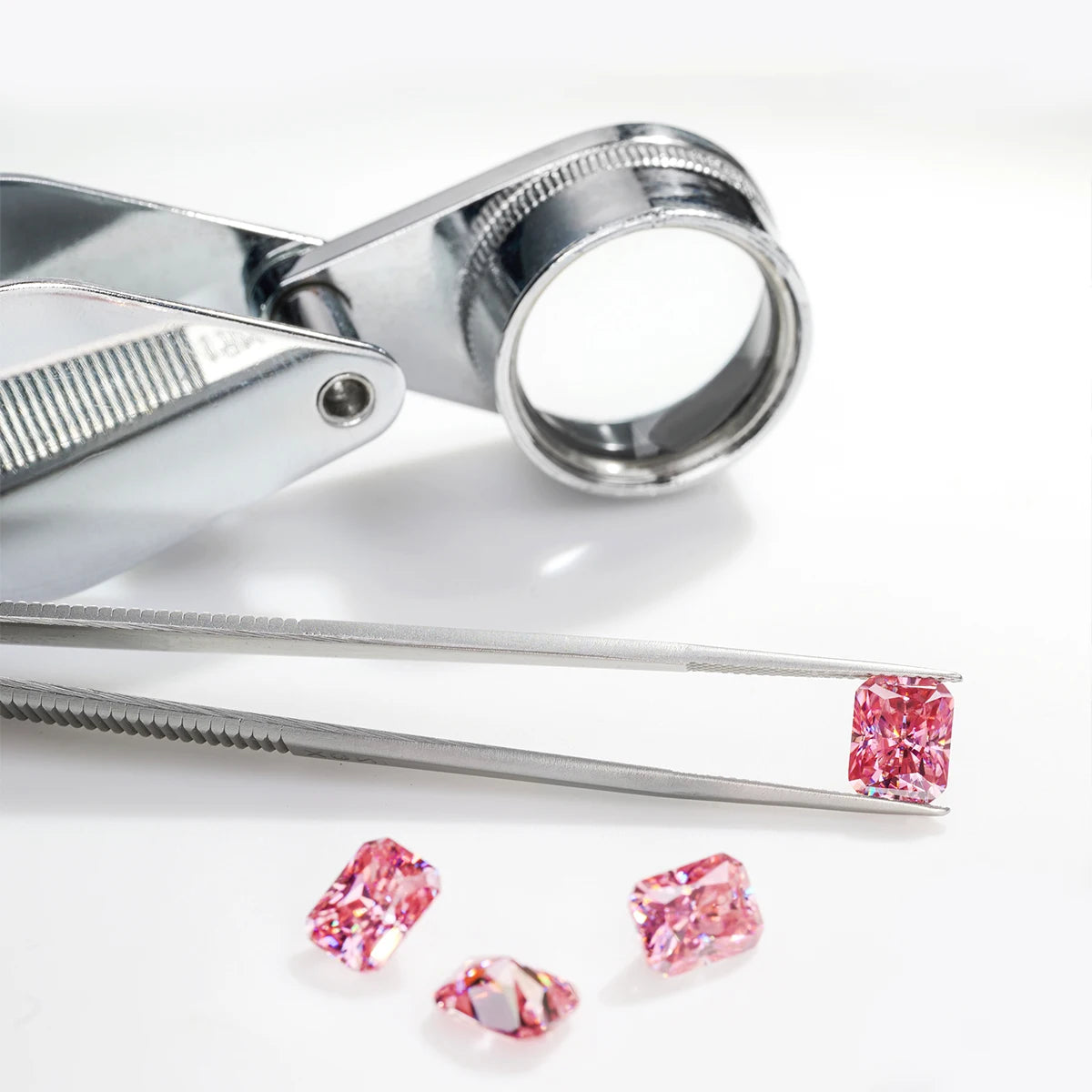 Pink Faceted Diamond-ToShay.org
