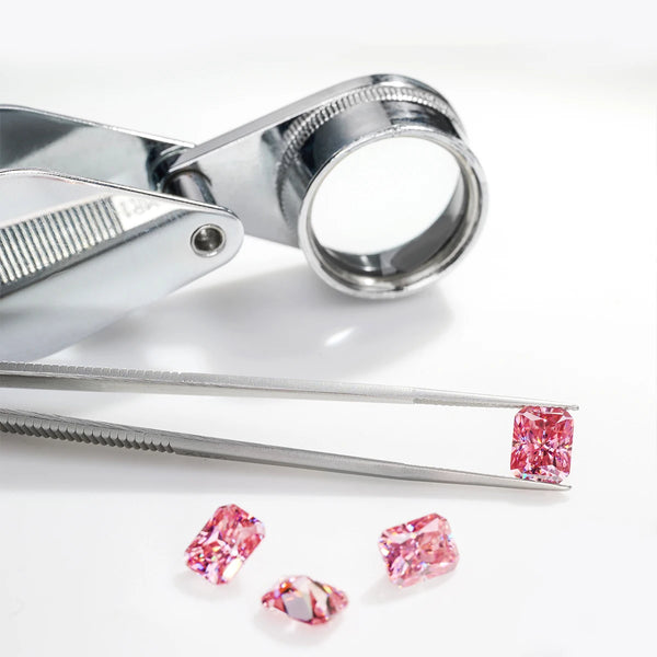 Pink Faceted Diamond-ToShay.org