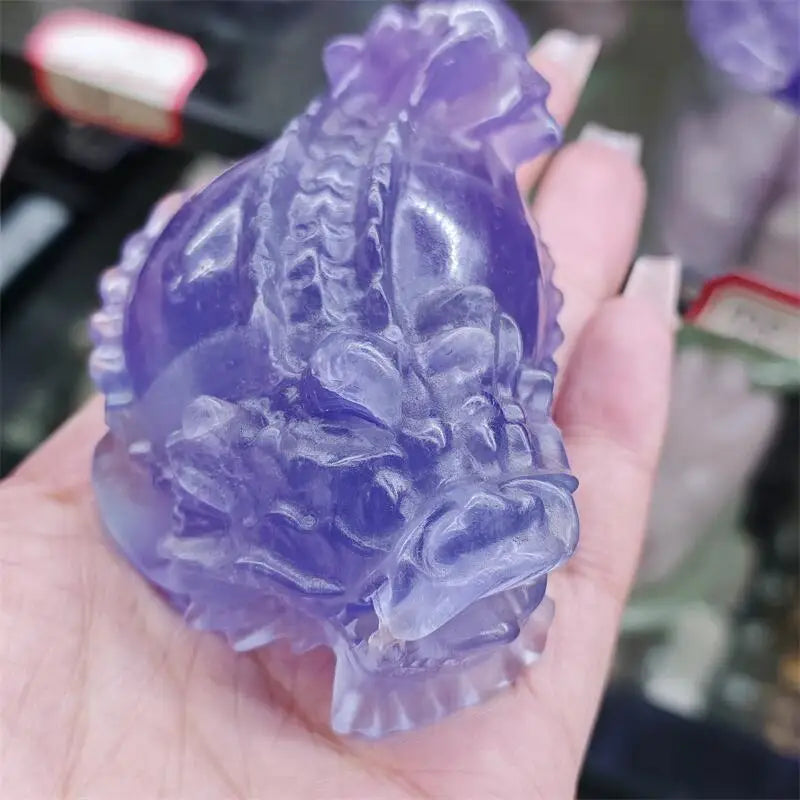 Purple Fluorite Pixiu-ToShay.org