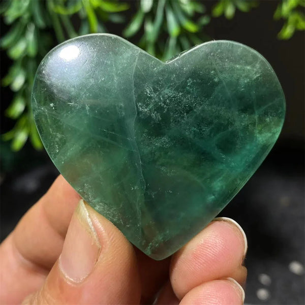 Blue Fluorite Heart-ToShay.org