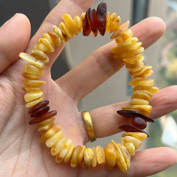 Yellow Amber Bracelet-ToShay.org