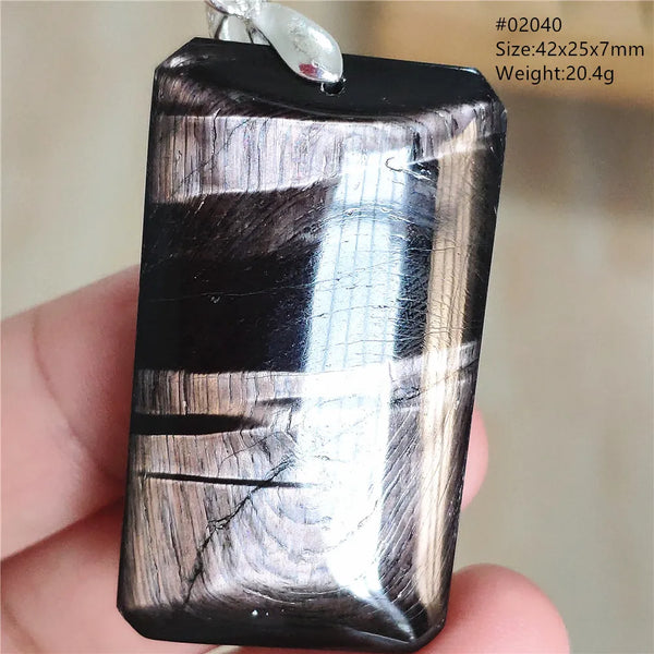 Black Hypersthene Pendant-ToShay.org