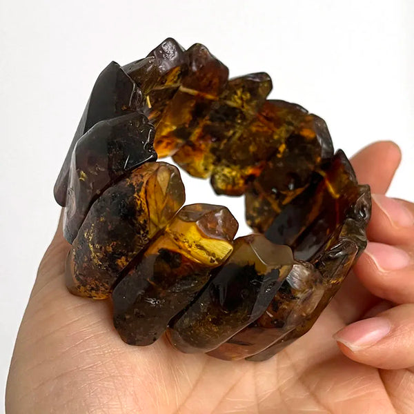 Yellow Amber Bracelet-ToShay.org