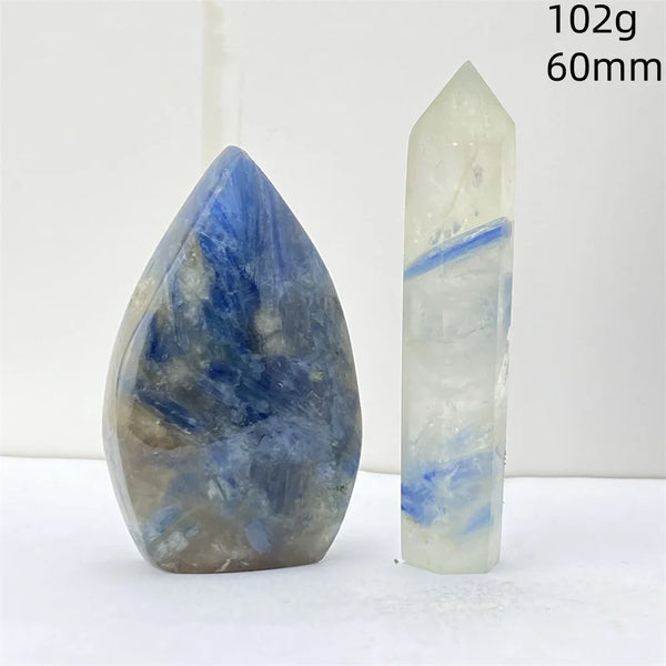 Blue Kyanite Crystal Torch-ToShay.org