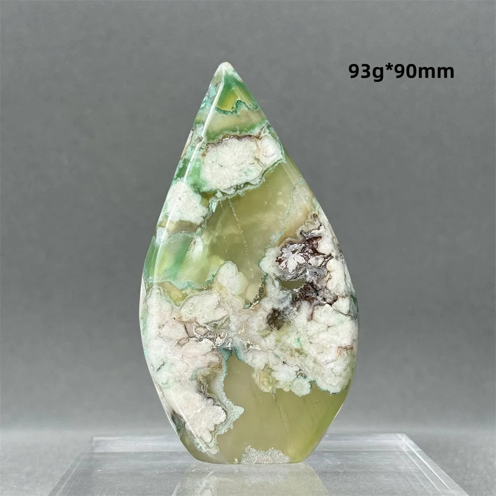 Green Cherry Blossom Agate-ToShay.org