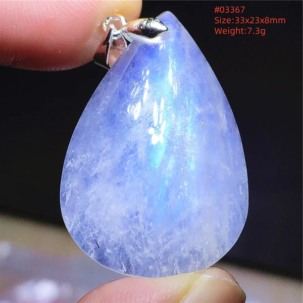 Blue Light Moonstone Pendant-ToShay.org
