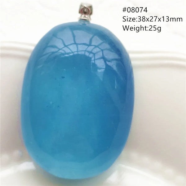 Blue Aquamarine Pendant-ToShay.org