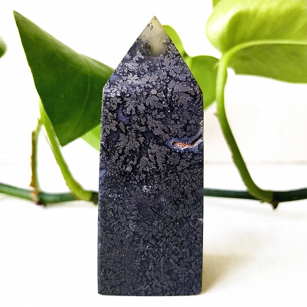 Green Agate Wand Point-ToShay.org