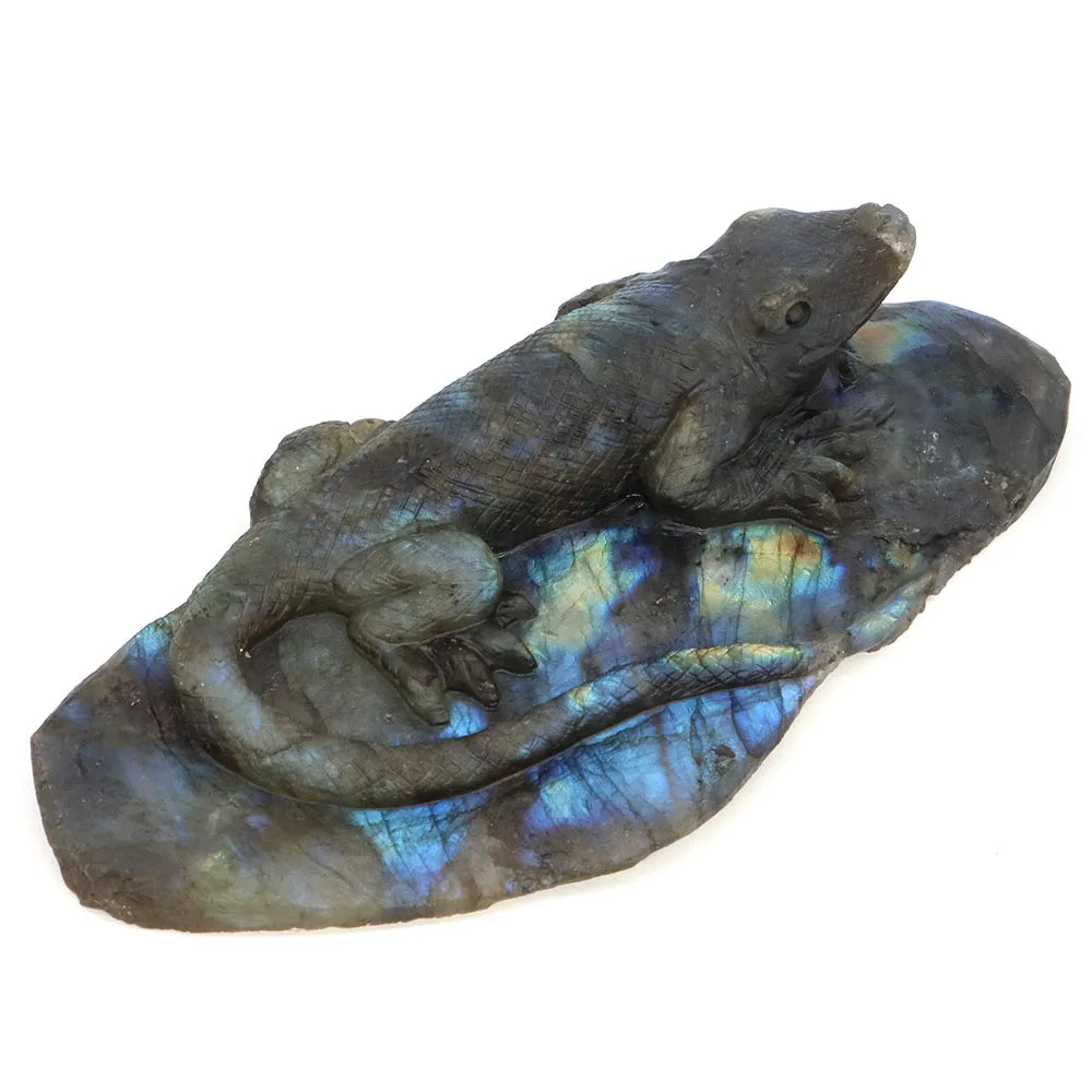 Blue Labradorite Gecko-ToShay.org