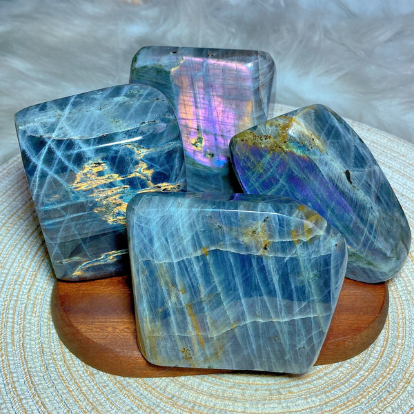 Purple Labradorite Gemstones-ToShay.org
