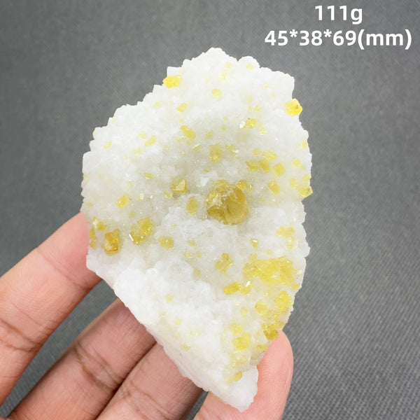 Yellow Barite Mineral Quartz-ToShay.org