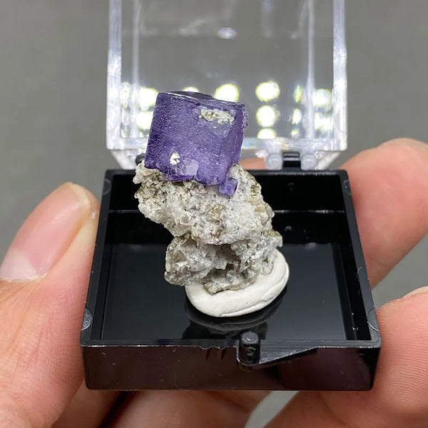 Purple Fluorite Crystal-ToShay.org